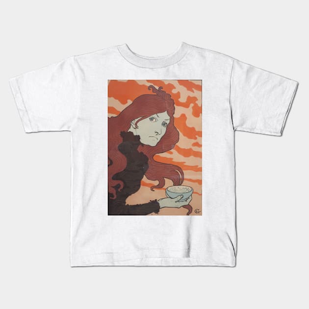 The acid thrower - Eugène Grasset Kids T-Shirt by themasters